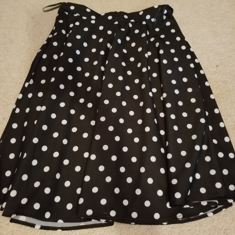 Polkadot skirt